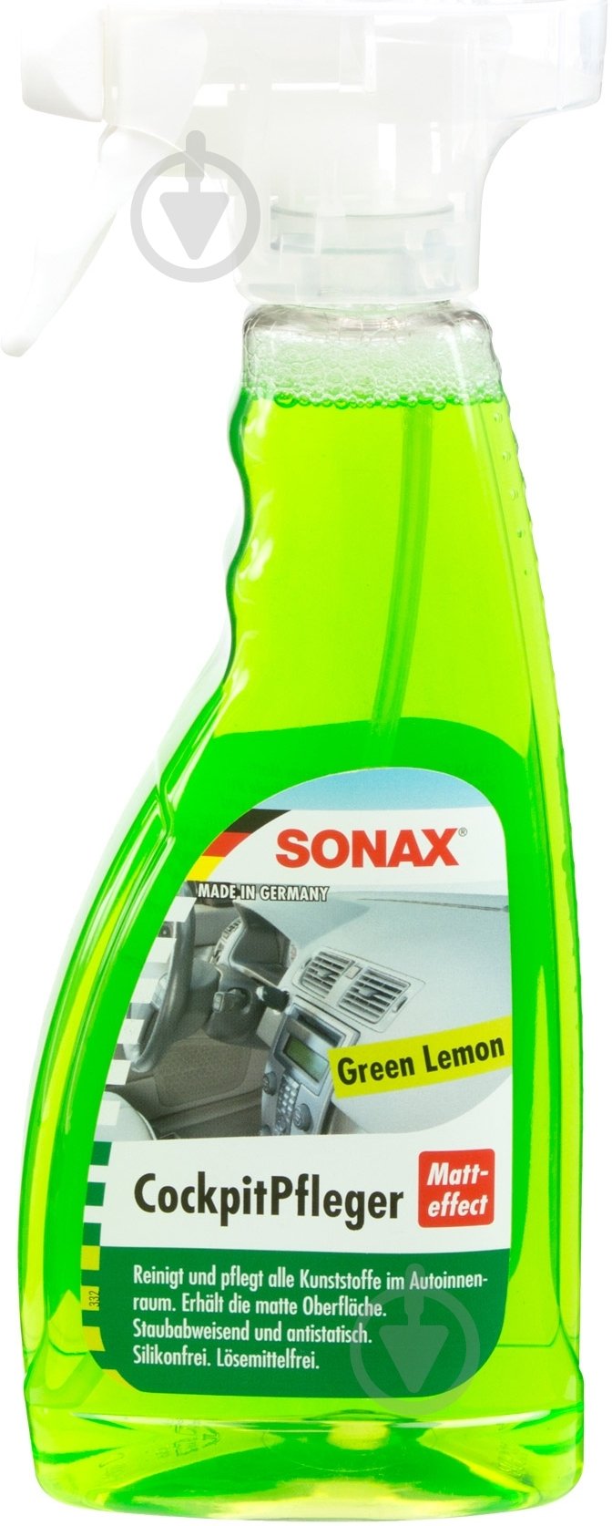 Очиститель для пластика SONAX лимон 500 мл - фото 1