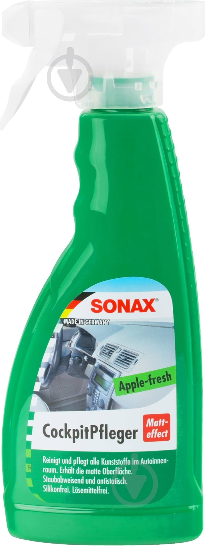 Очищувач для пластику SONAX яблуко 500 мл - фото 1 Очищувач для пластику SONAX яблуко 500 мл - фото 1