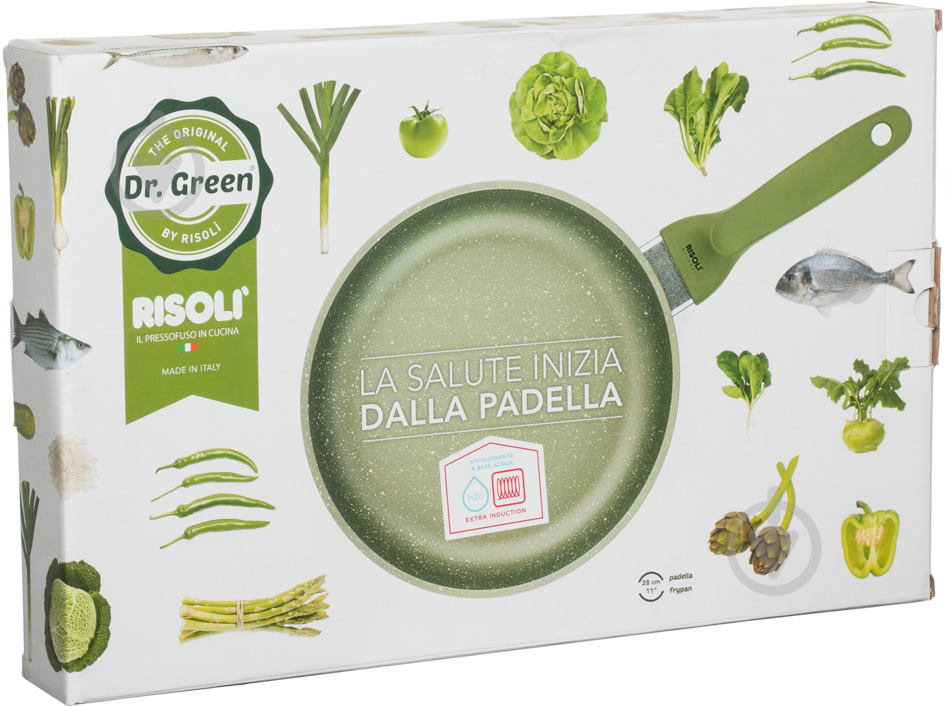 Сковорода Risoli Dr. Green Induction 24 см - фото 4