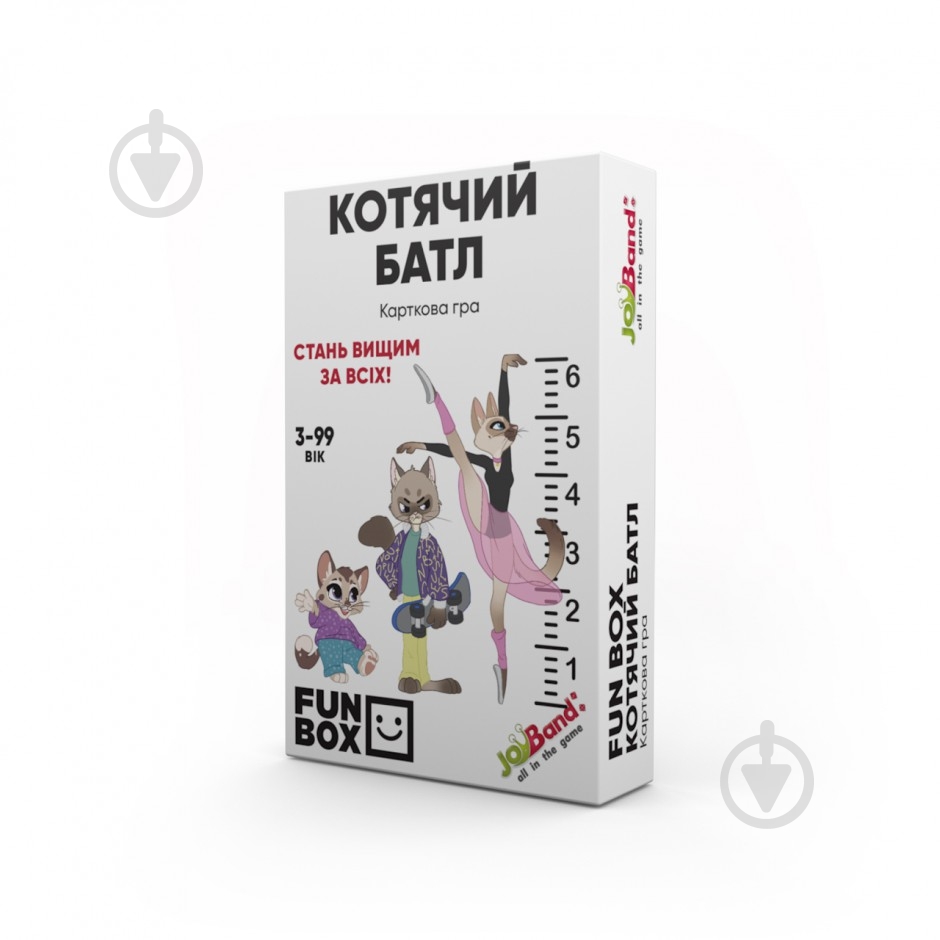 Игра настольная JoyBand FunBox Кошачий батл FB0003 - фото 1