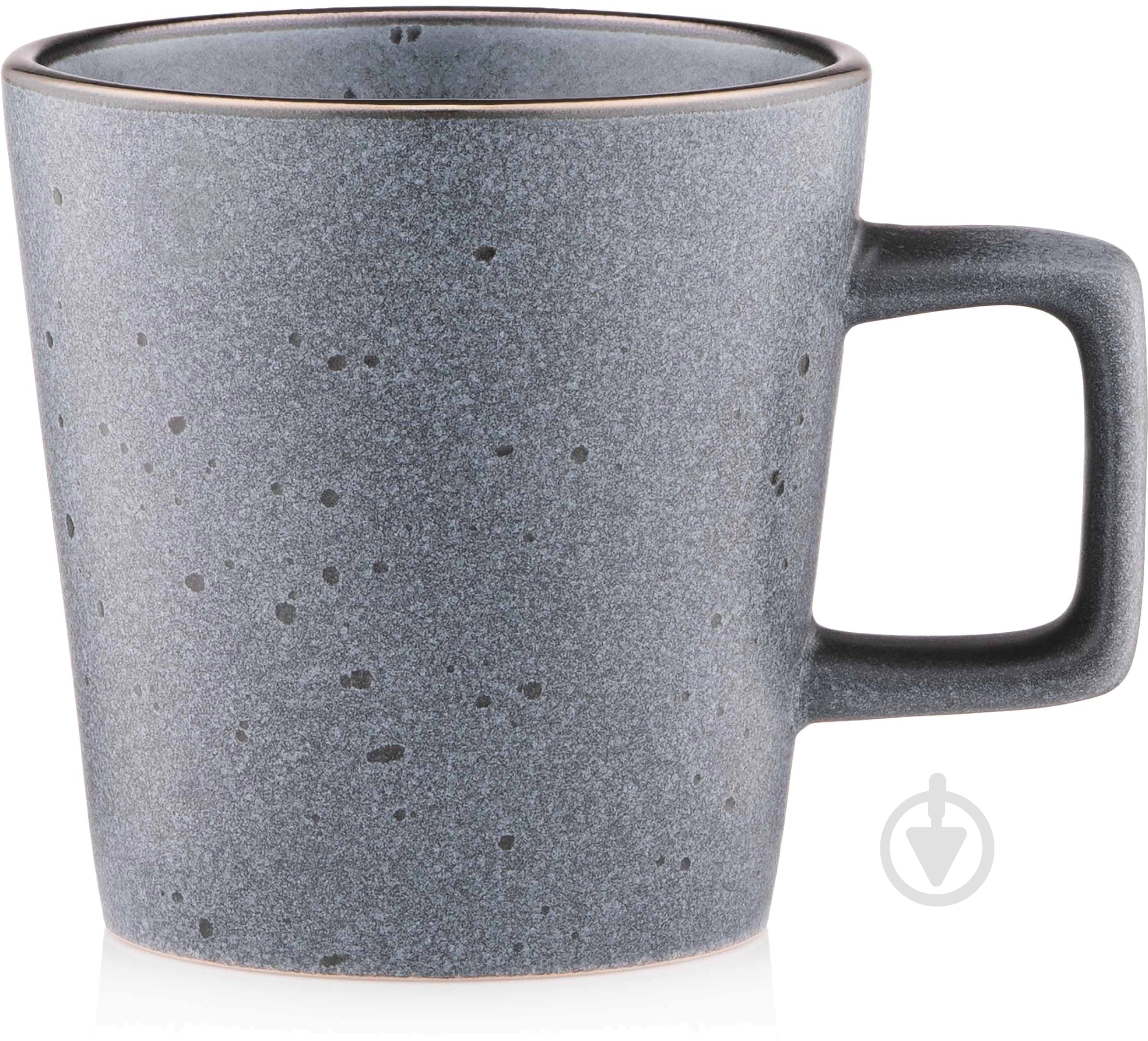 Чашка Ardesto Fasano 310 мл темно-серая AR0331FDG - фото 6 Чашка Ardesto Fasano 310 мл темно-серая AR0331FDG - фото 6