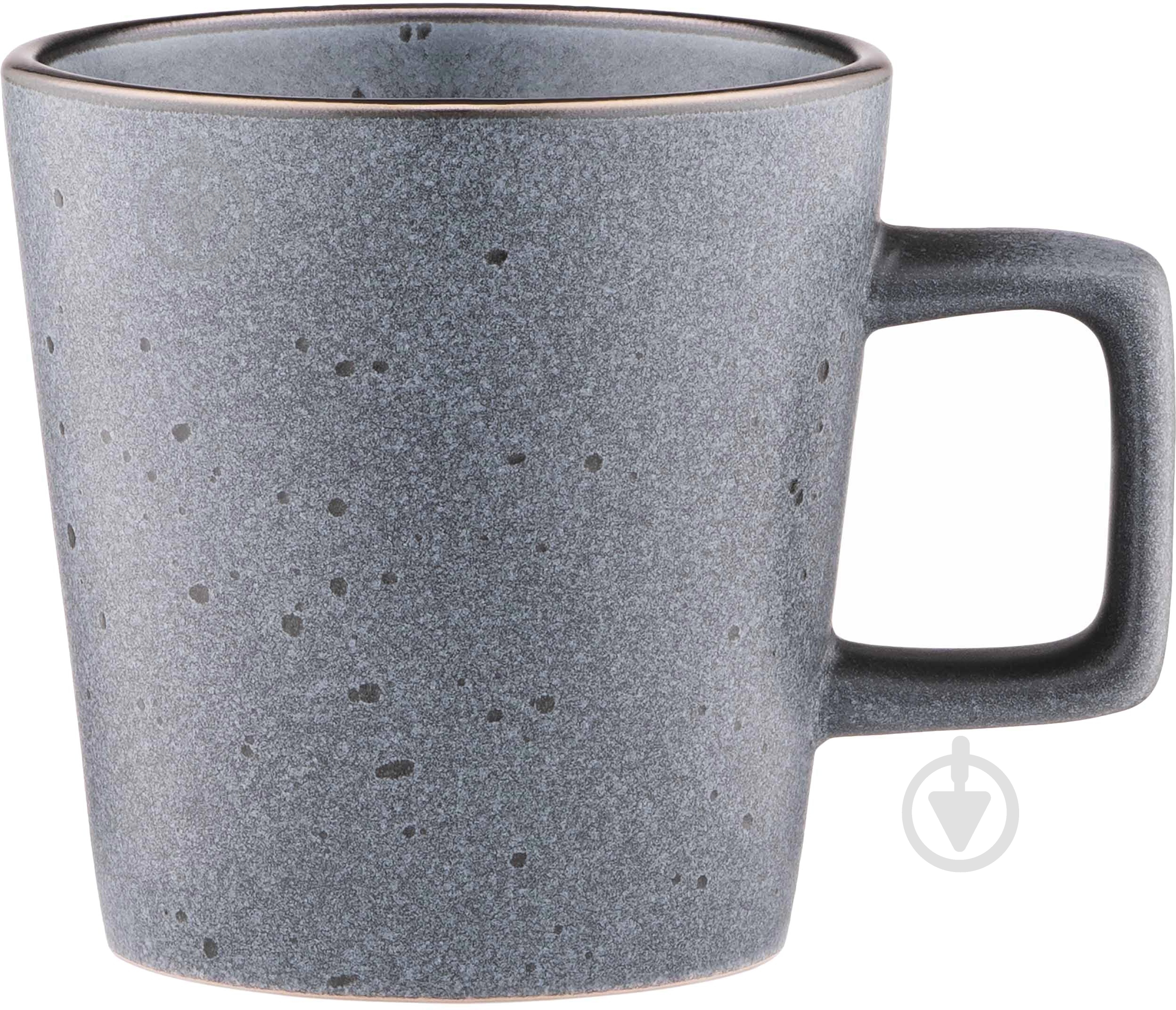 Чашка Ardesto Fasano 310 мл темно-серая AR0331FDG - фото 1 Чашка Ardesto Fasano 310 мл темно-серая AR0331FDG - фото 1