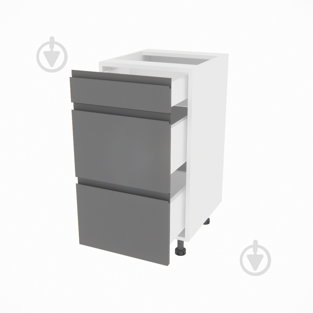 Тумба нижня Влада ( Н 40 Ш FAVORIT) графіт/білий - фото 2 Тумба нижня Влада ( Н 40 Ш FAVORIT) графіт/білий - фото 2