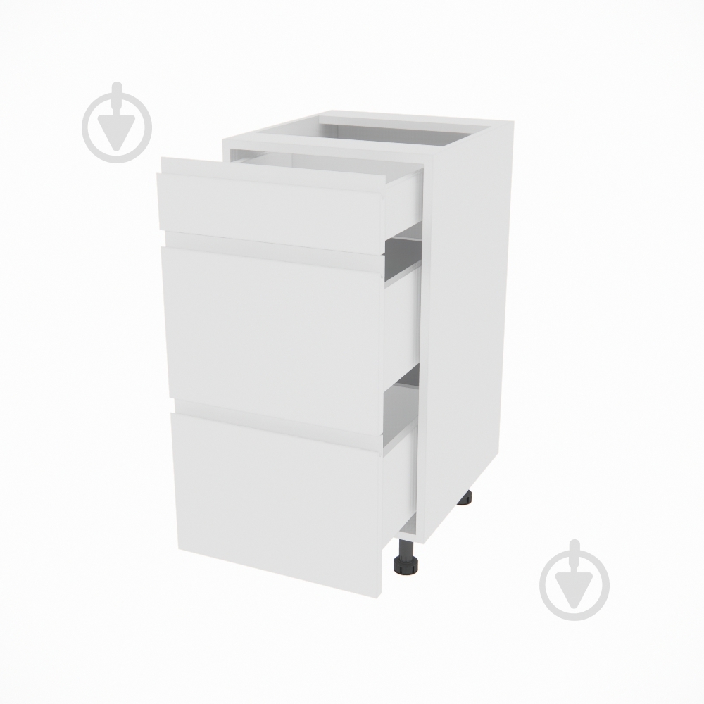 Тумба нижня Влада ( Н 40 Ш FAVORIT) білий шовк/білий - фото 2 Тумба нижня Влада ( Н 40 Ш FAVORIT) білий шовк/білий - фото 2