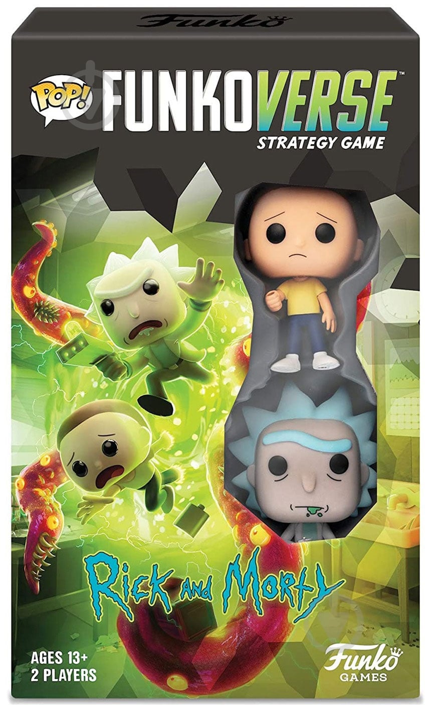 ᐉ Гра настільна Funko POP! Funkoverse Rick and Morty 100