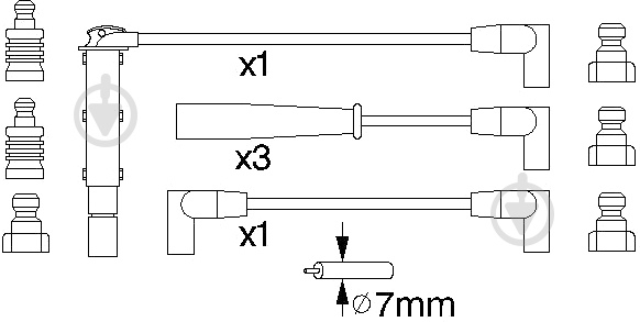 Старт-кабель Bosch 986356740 A м - фото 5