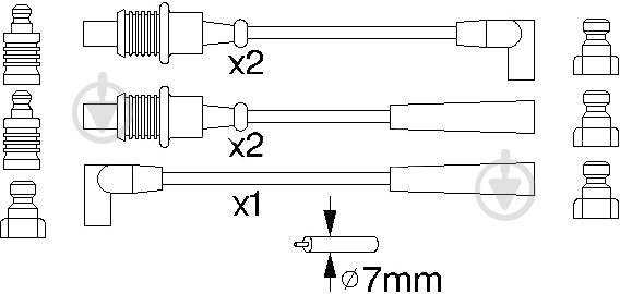 Старт-кабель Bosch 986356794 A м - фото 5