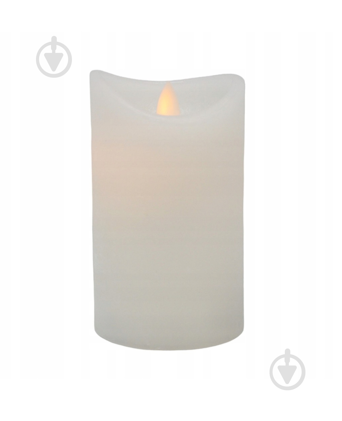 Свеча LED белая 75х125 мм - фото 1 Свеча LED белая 75х125 мм - фото 1