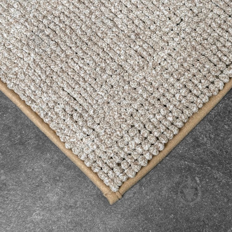 Набор ковриков Dariana Standard Plus 60x50+60x100 с вырезом бежевый - фото 3