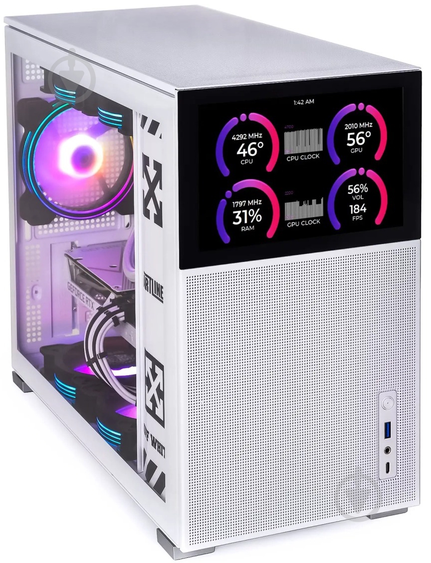 Компьютер Artline Gaming D31White (D31Whitev51) white - фото 10