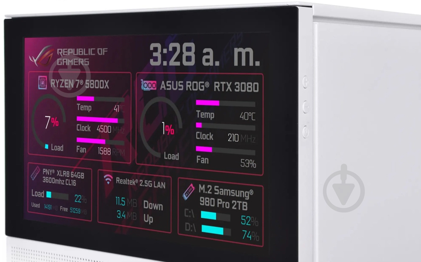Компьютер Artline Gaming D31White (D31Whitev51) white - фото 11