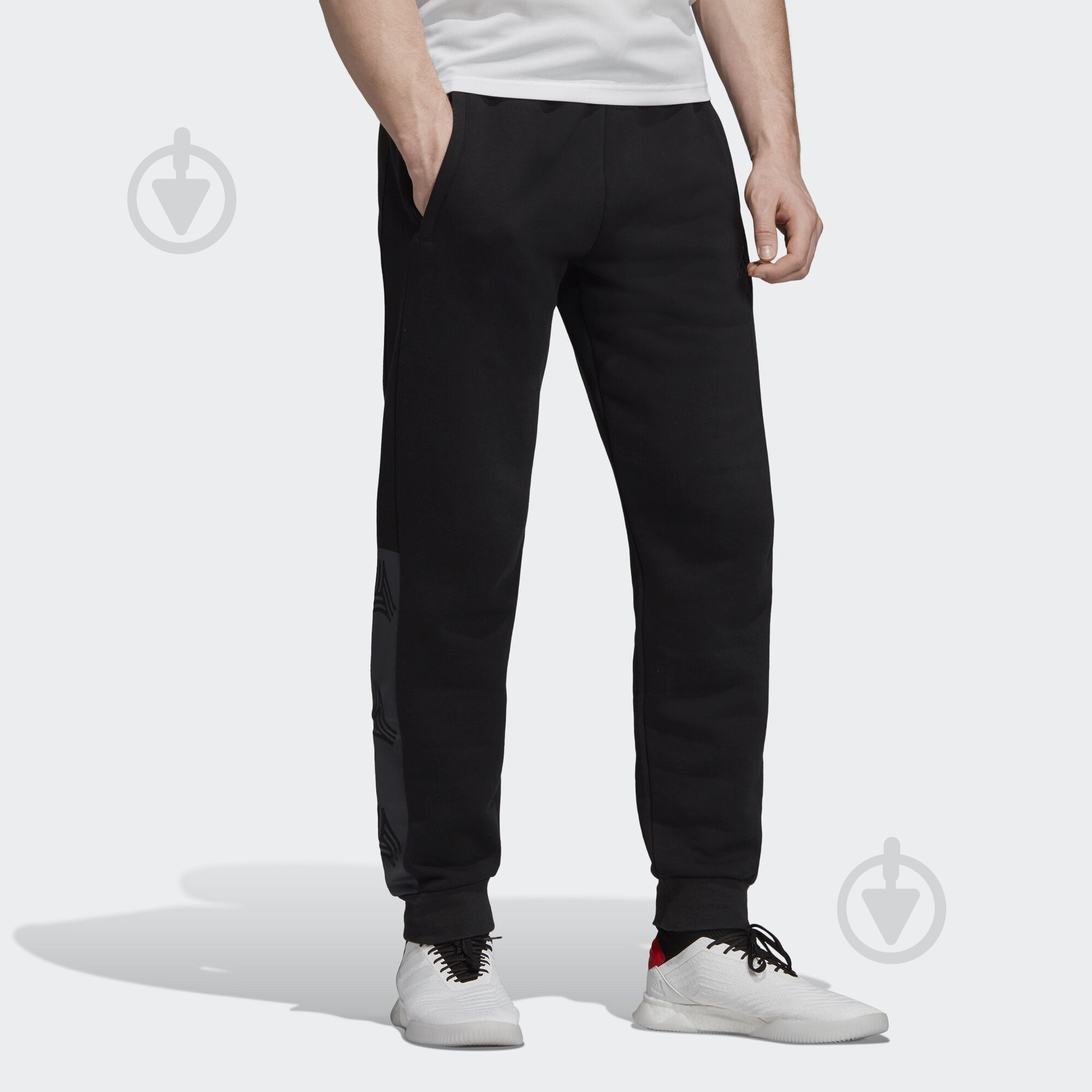 Брюки Adidas TAN SWT JOGGERS EJ0945 р. XS черный - фото 3