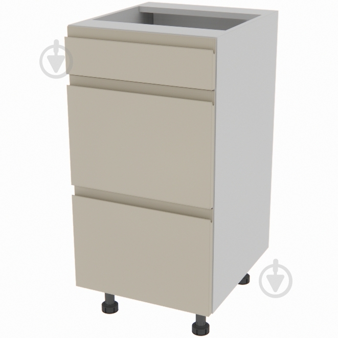 Тумба нижняя Влада ( Н 40 Ш FAVORIT) айвори/пепельный - фото 1 Тумба нижняя Влада ( Н 40 Ш FAVORIT) айвори/пепельный - фото 1