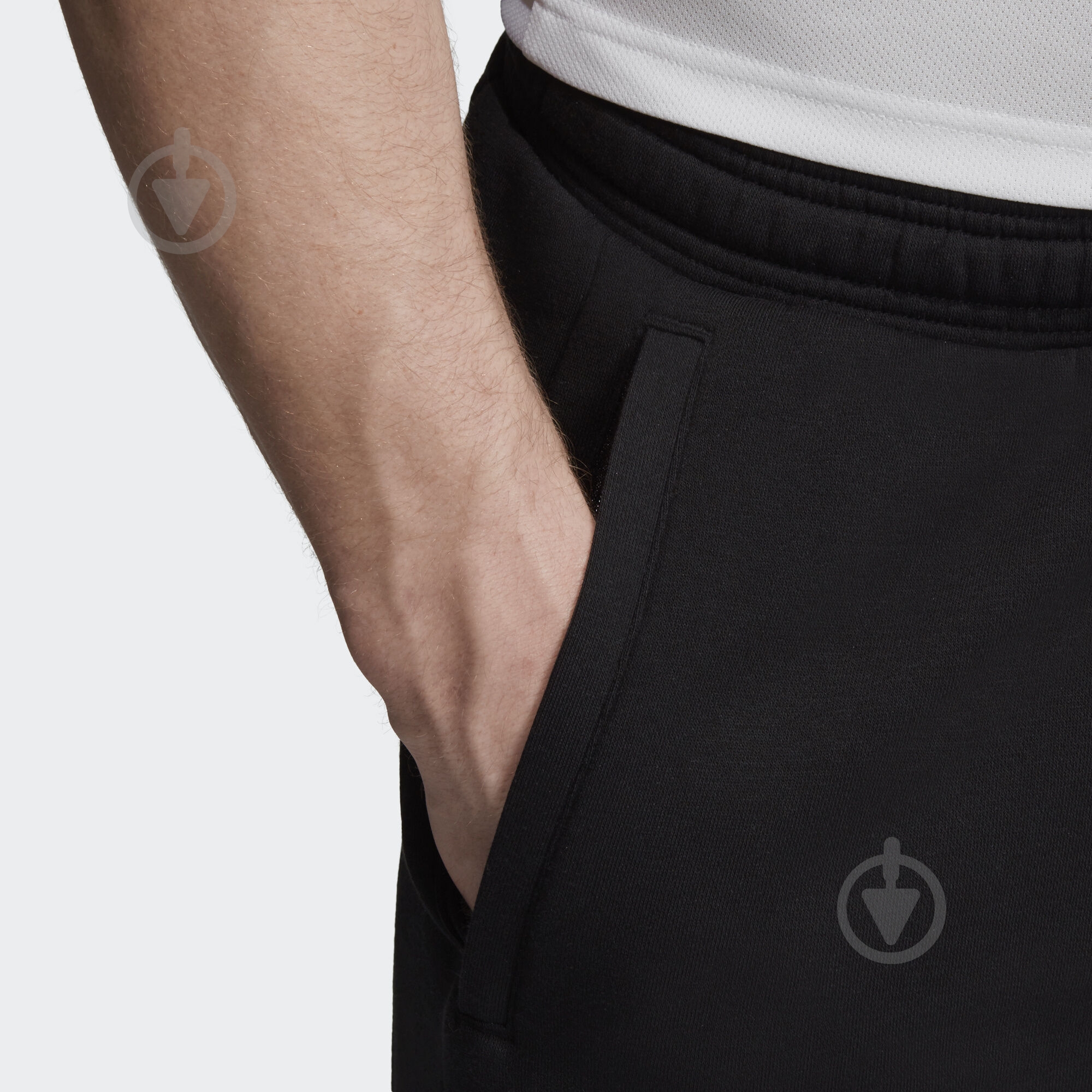 Брюки Adidas TAN SWT JOGGERS EJ0945 р. S черный - фото 8