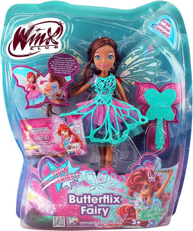Кукла WinX Butterflix Лейла 27 см IW01131405 - фото 2