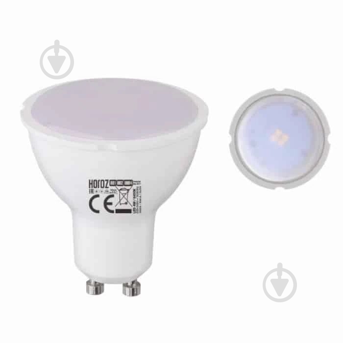 Лампа світлодіодна HOROZ ELECTRIC PLUS-4 4 Вт MR16 матова GU10 175 В 4200 К 001-002-0004-031 - фото 1