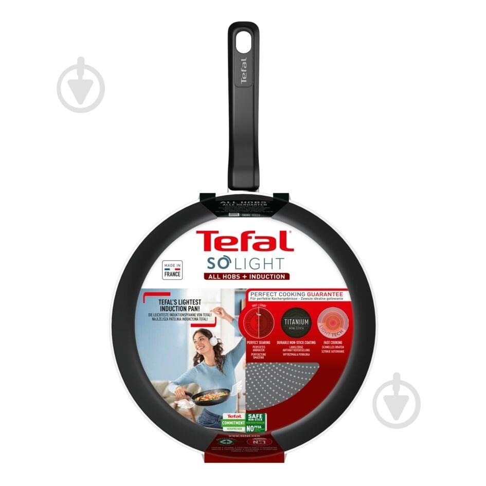 Сковорода Tefal So' Light 22 см H0560342 - фото 2