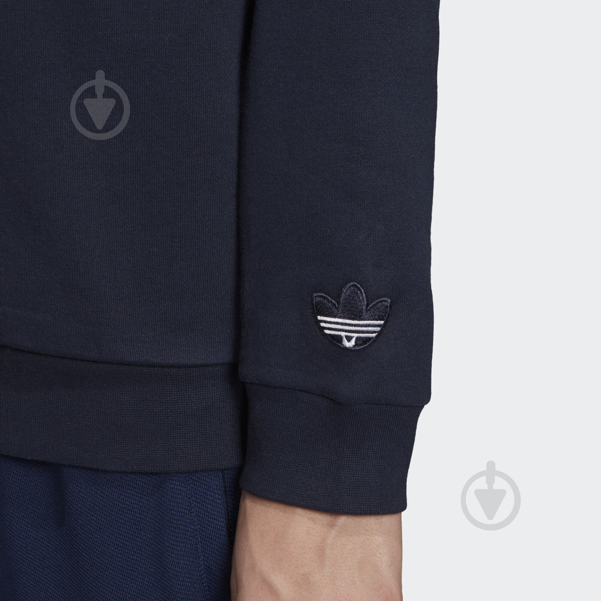 Джемпер Adidas OUTLINE CRW FLC EJ8778 р. M темно-синий - фото 9 Джемпер Adidas OUTLINE CRW FLC EJ8778 р. M темно-синий - фото 9