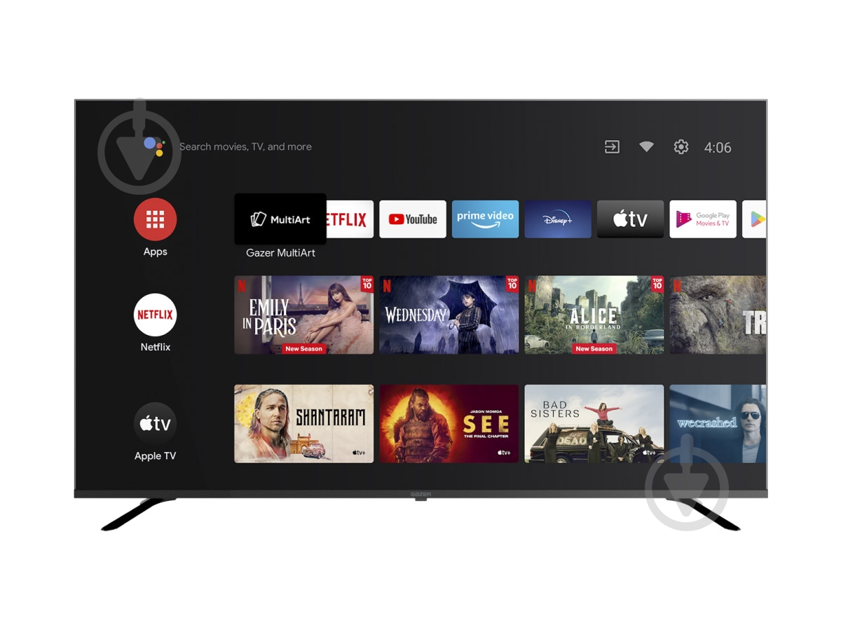 Телевізор Gazer TV65-US3B - фото 7