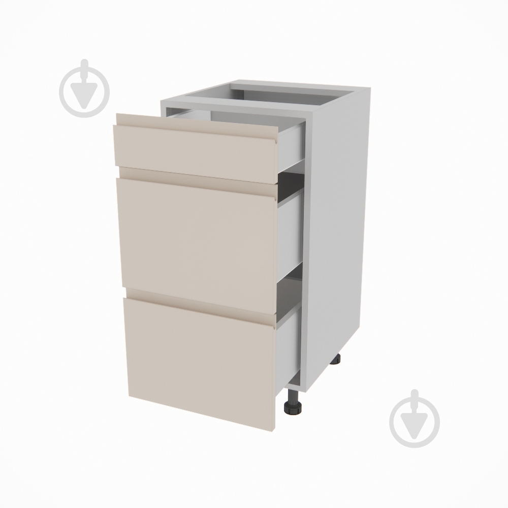 Тумба нижняя Влада ( Н 40 Ш FAVORIT) пломбир/пепельный - фото 2 Тумба нижняя Влада ( Н 40 Ш FAVORIT) пломбир/пепельный - фото 2