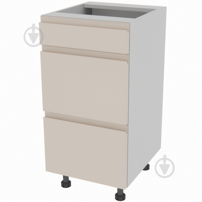 Тумба нижняя Влада ( Н 40 Ш FAVORIT) пломбир/пепельный - фото 1 Тумба нижняя Влада ( Н 40 Ш FAVORIT) пломбир/пепельный - фото 1