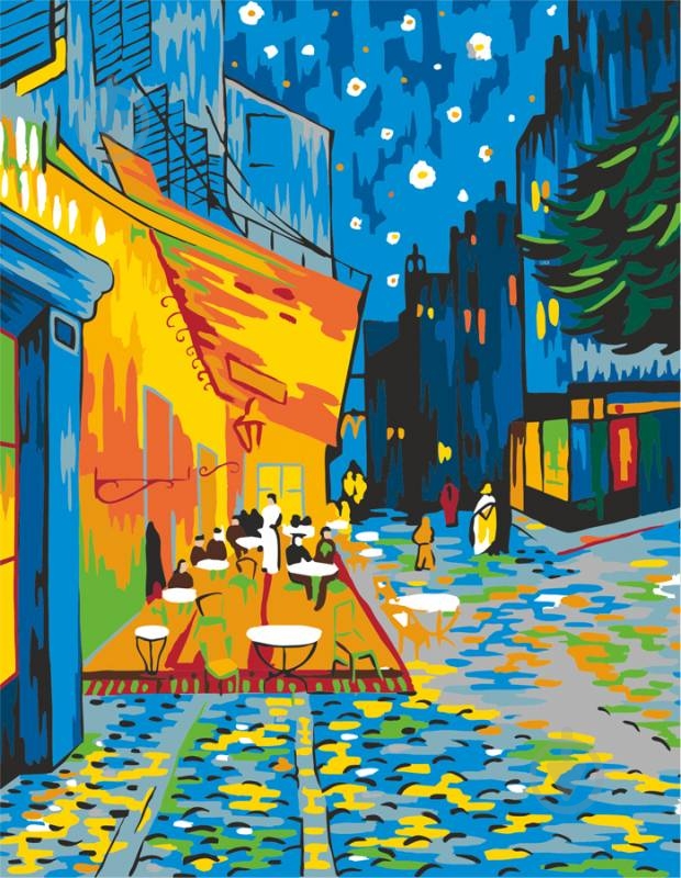 Картина по номерам акриловая живопись по номерам Терраса Rosa Start - фото 1