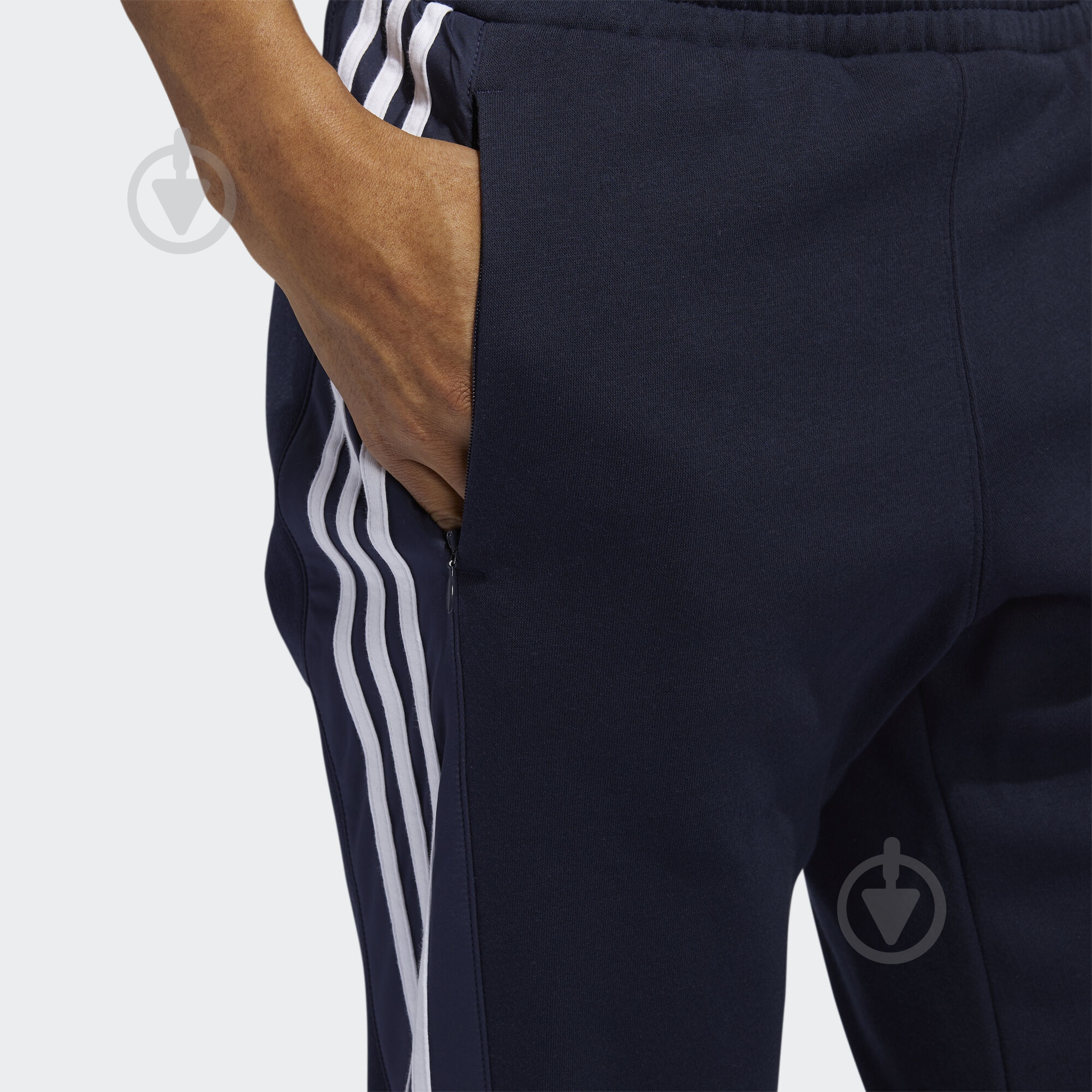 Брюки Adidas OUTLINE SP FLC EJ8792 р. S темно-синий - фото 7 Брюки Adidas OUTLINE SP FLC EJ8792 р. S темно-синий - фото 7