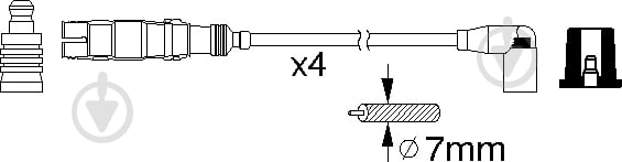 Старт-кабель Bosch 986356359 A м - фото 6