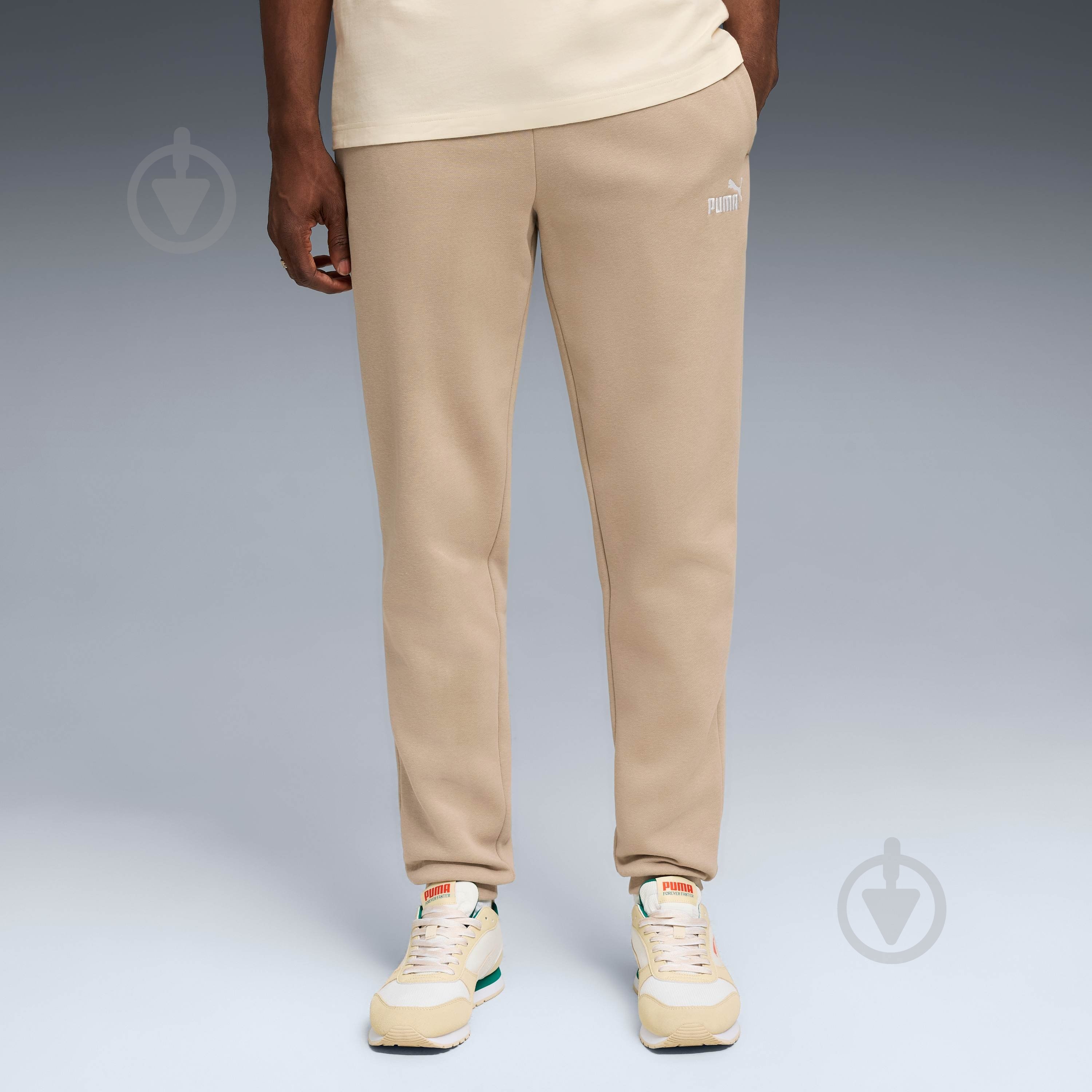 Брюки Puma ESS No. 1 Logo Sweatpants FL cl (s) 68260755 р. XL бежевый - фото 1 Брюки Puma ESS No. 1 Logo Sweatpants FL cl (s) 68260755 р. XL бежевый - фото 1