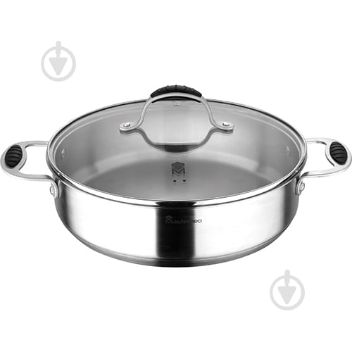 Сотейник із кришкою MasterPro 4.5 л 28 см BGMP-1594 Foodies - фото 1