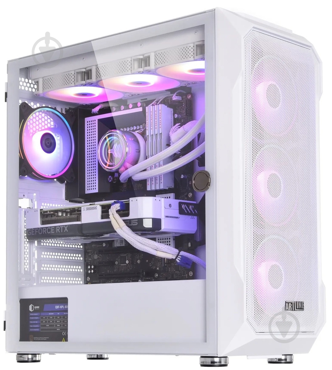 Компьютер Artline Gaming X85WHITE (X85Whitev47Win) white - фото 3