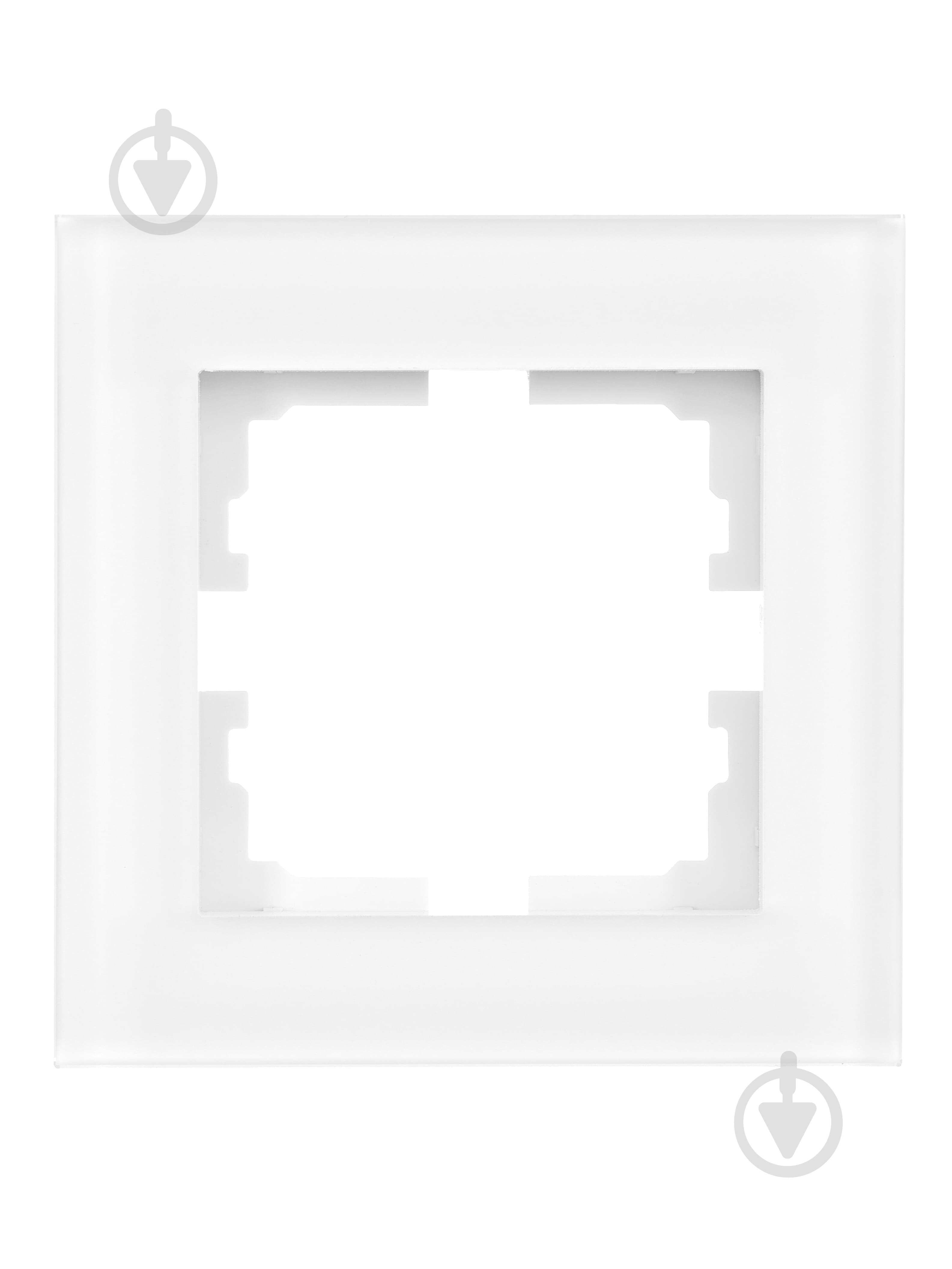 Рамка одномісна Lezard Vesna горизонтальна білий матовий 742-5380-146 - фото 1 Рамка одномісна Lezard Vesna горизонтальна білий матовий 742-5380-146 - фото 1