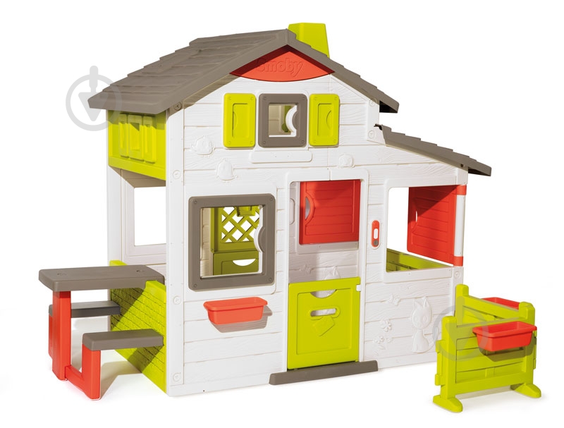 Игровой домик Smoby для друзей 810203 - фото 1 Игровой домик Smoby для друзей 810203 - фото 1