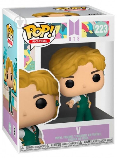 Фигурка Funko POP! Rocks BTS Dynamite V (FUN25491139) - фото 2