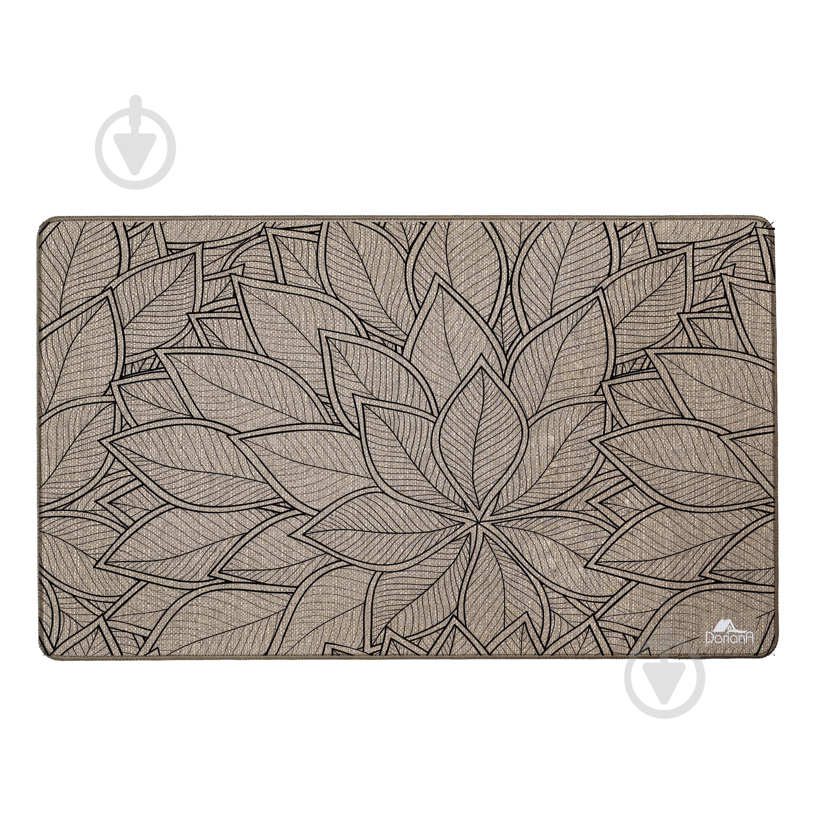 Коврик Dariana Лен Флора 60x90 см - фото 1