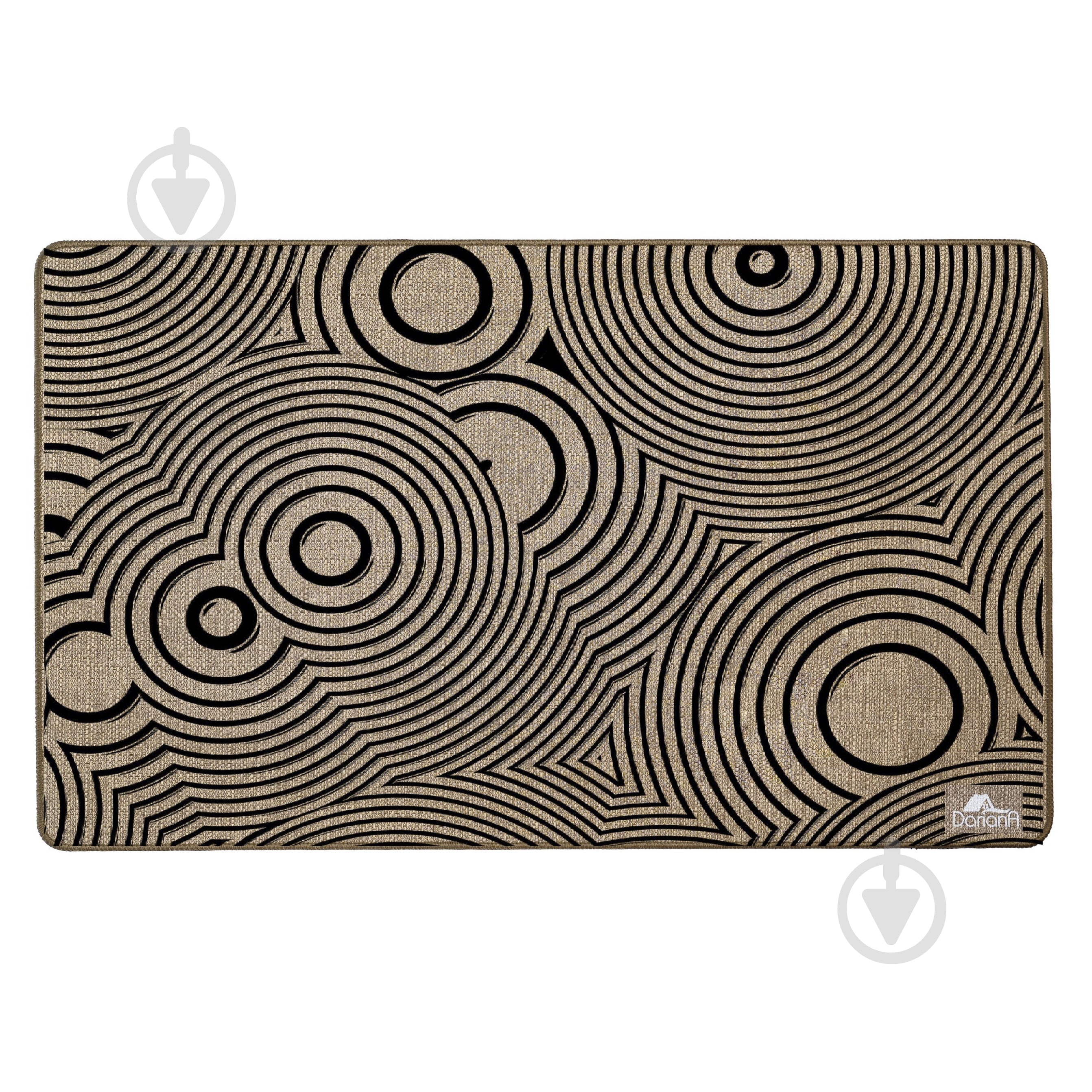 Коврик Dariana Лен Круг 60x90 см - фото 1