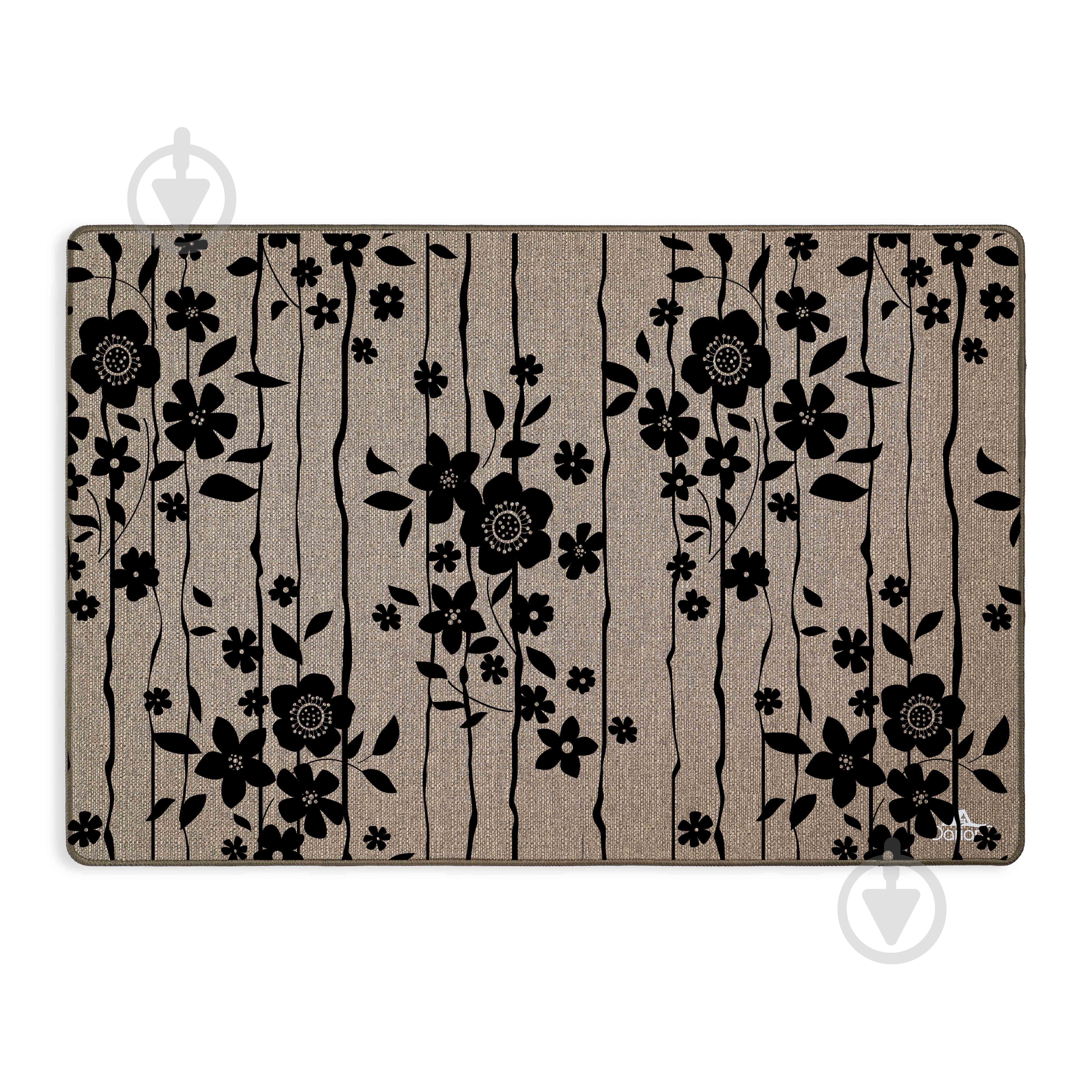 Коврик Dariana Лен Цветок 45x75 см - фото 1