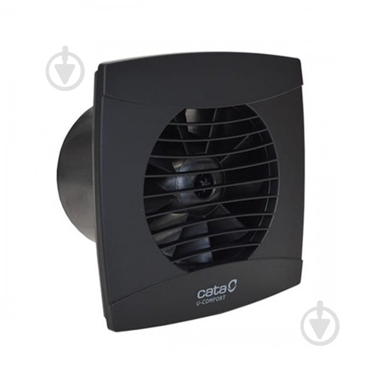 Вытяжной вентилятор Cata UC-12 TIMER Black 01302000 - фото 2