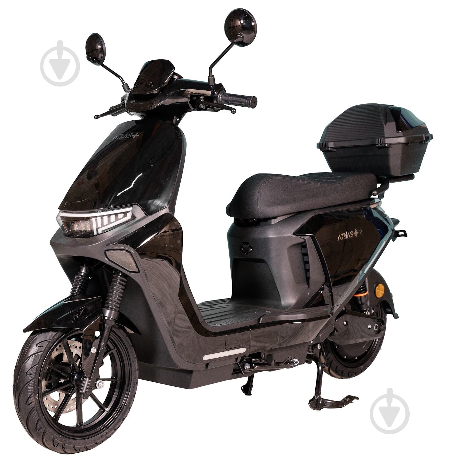 Электроскутер ATLAS Shark 2 Box 2000W Black - фото 1