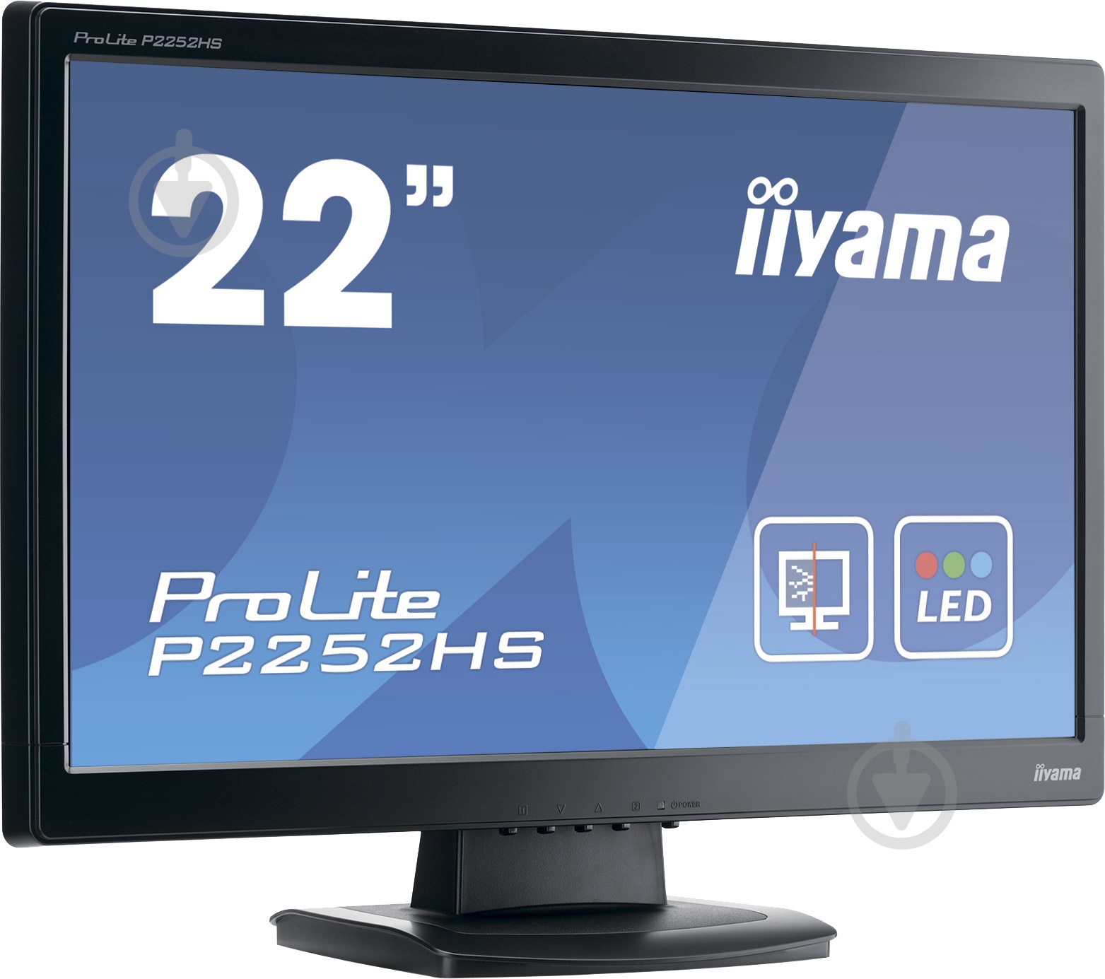 Монитор Iiyama ProLite 21,5" (P2252HS-B1) - фото 2