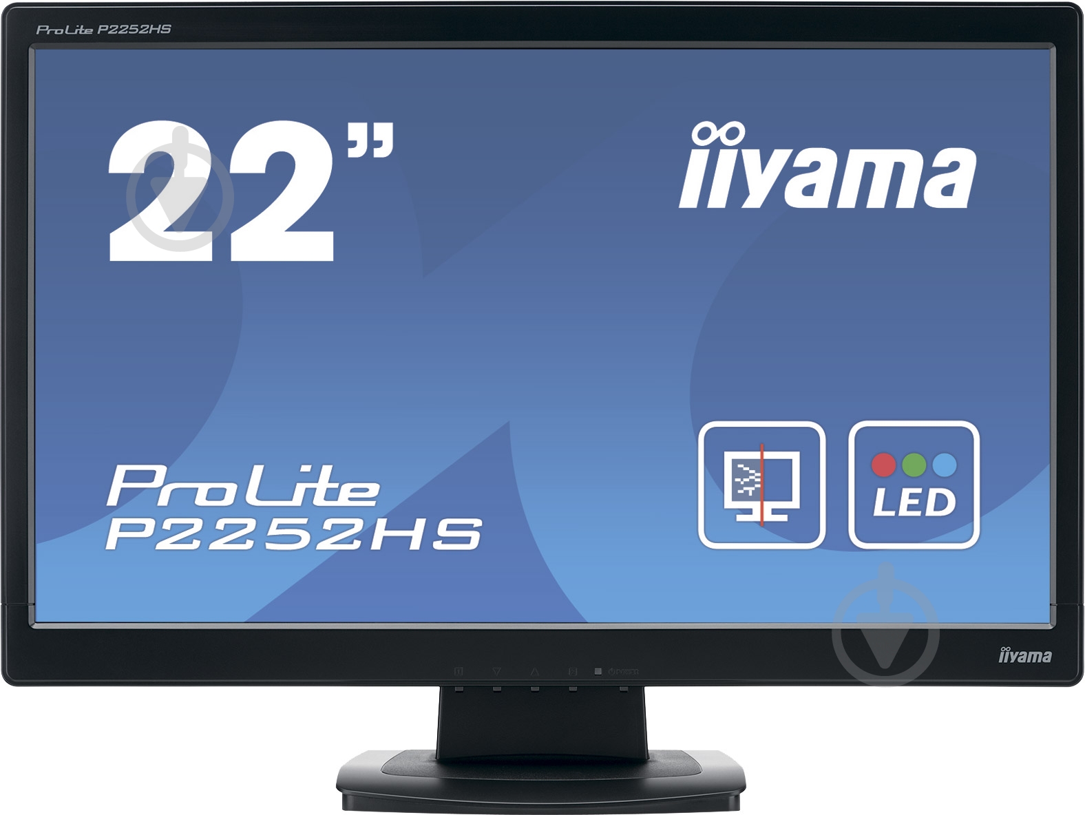 Монитор Iiyama ProLite 21,5" (P2252HS-B1) - фото 1