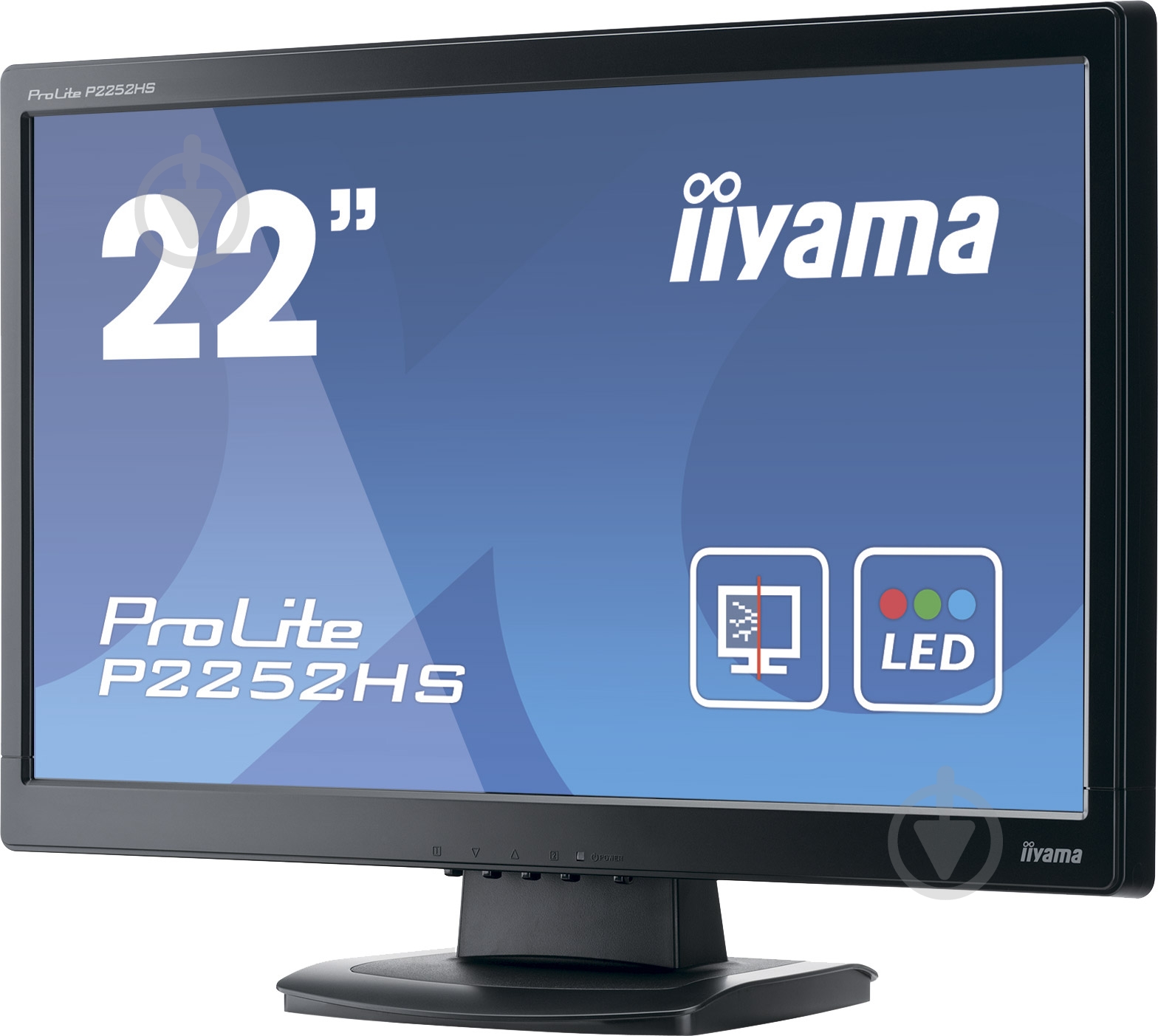 Монитор Iiyama ProLite 21,5" (P2252HS-B1) - фото 3