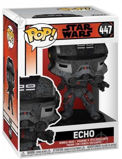 Фигурка Funko POP! Bobble Star Wars Bad Batch Echo (FUN25491589) - фото 2