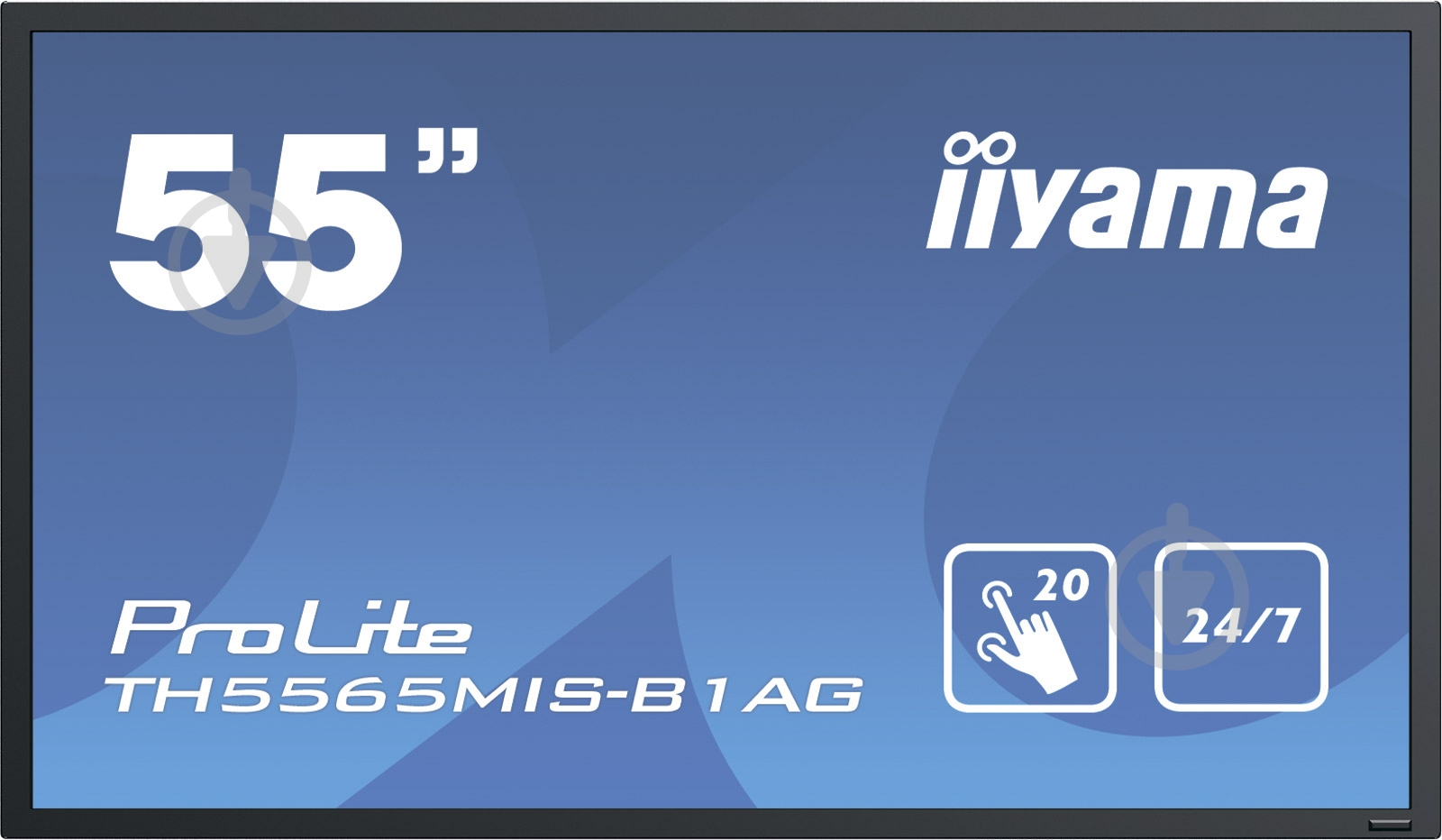 Монитор Iiyama ProLite 55" (TH5565MIS-B1AG) - фото 1 Монитор Iiyama ProLite 55" (TH5565MIS-B1AG) - фото 1