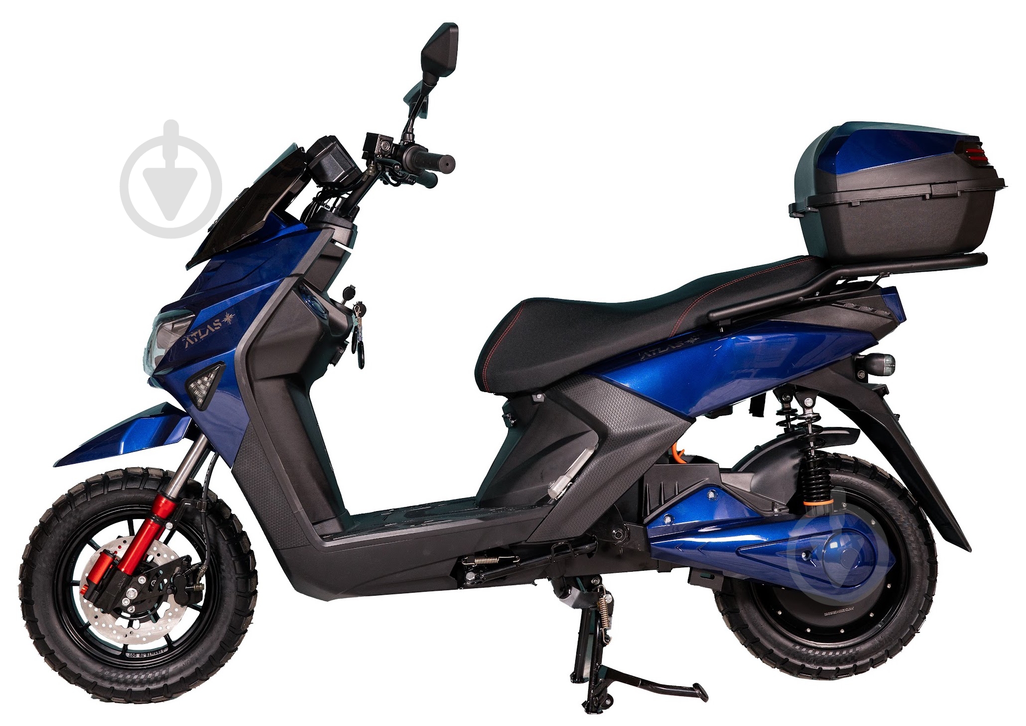 Электроскутер ATLAS Fox Box 2000W Cyan Blue - фото 3 Электроскутер ATLAS Fox Box 2000W Cyan Blue - фото 3