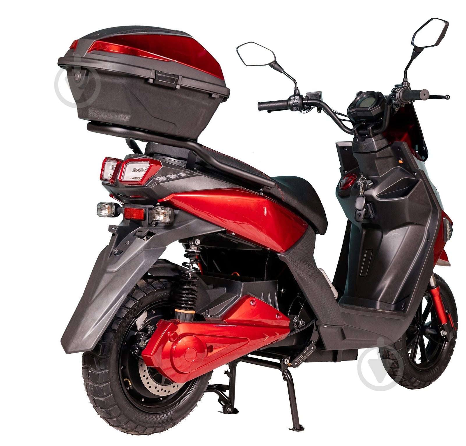 Электроскутер ATLAS Fox Box 2000W Red - фото 2