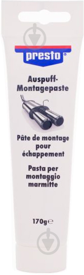 Паста PRESTO Auspuff-Montagepaste 603123 170GR - фото 1 Паста PRESTO Auspuff-Montagepaste 603123 170GR - фото 1