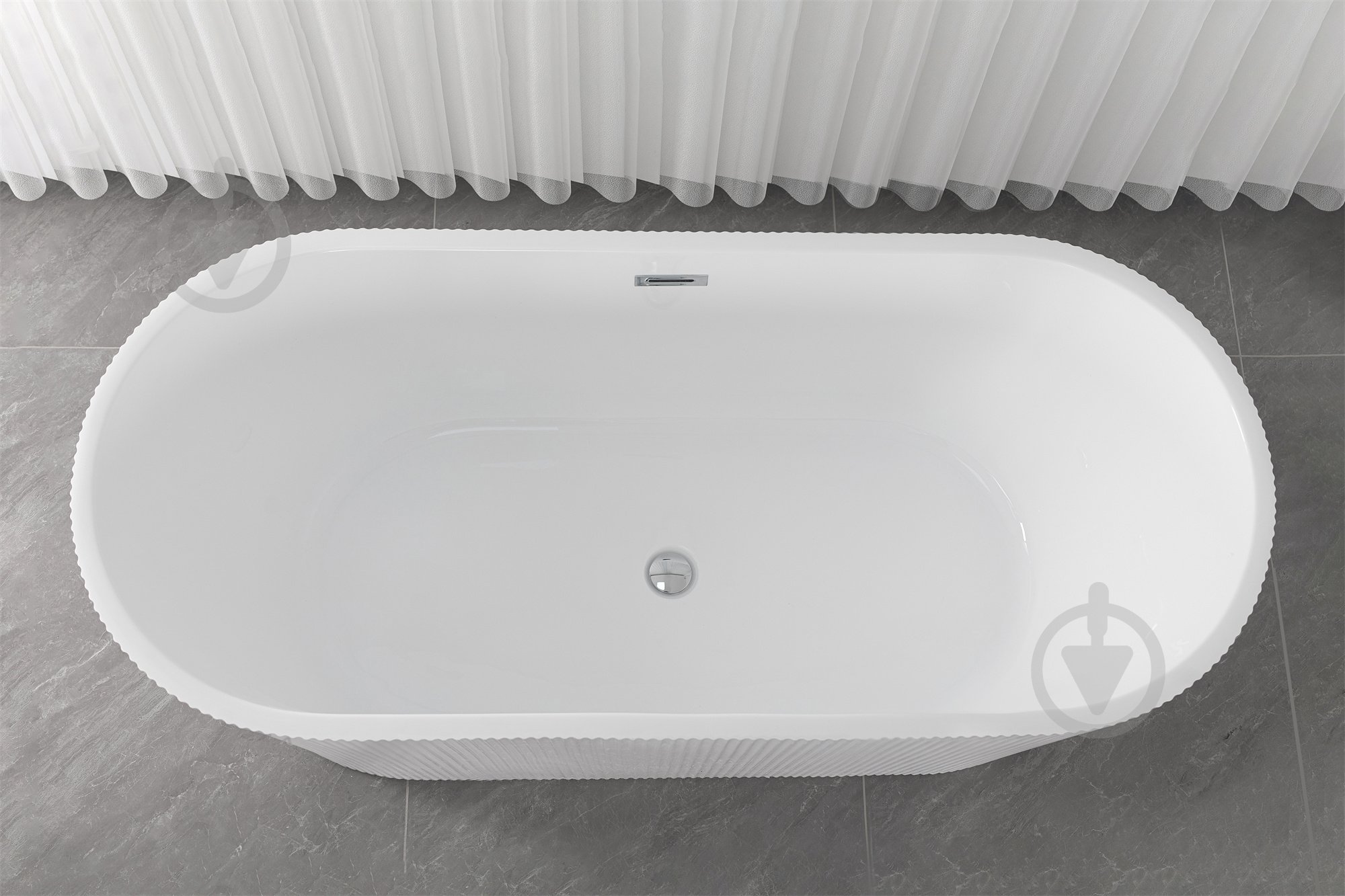 Ванна акрилова EGO WAVE окремостояча MS-03 білий 170х75 см - фото 2 Ванна акрилова EGO WAVE окремостояча MS-03 білий 170х75 см - фото 2