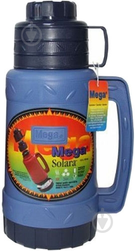Термос Mega 1,6 л SO160DBS синій - фото 1