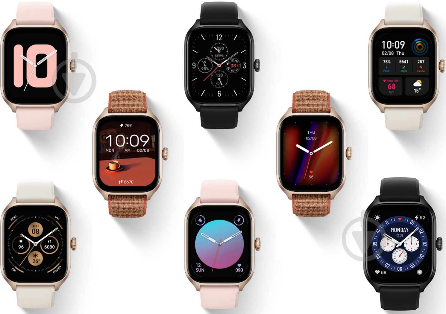 Смарт-часы Amazfit GTS 4 autumn brown (955550) - фото 9